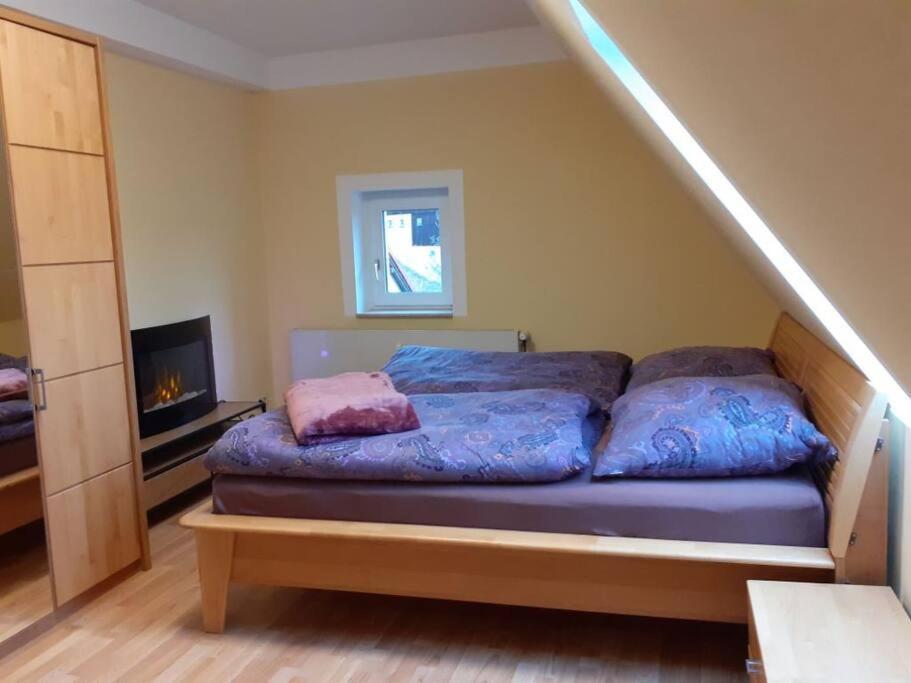 Schoene Und Ruhige Ferienwohnung In Ottendorf Зебниц Екстериор снимка